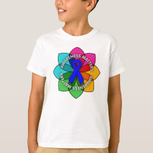Barnmisshandelmedvetenheten betyder Petals T Shirt