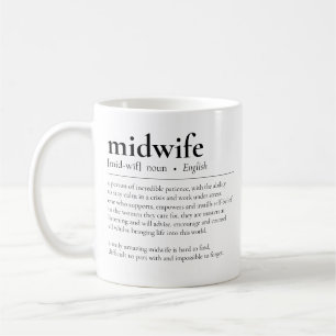 Barnmorska Definition Doula Tack apprecision Kaffemugg