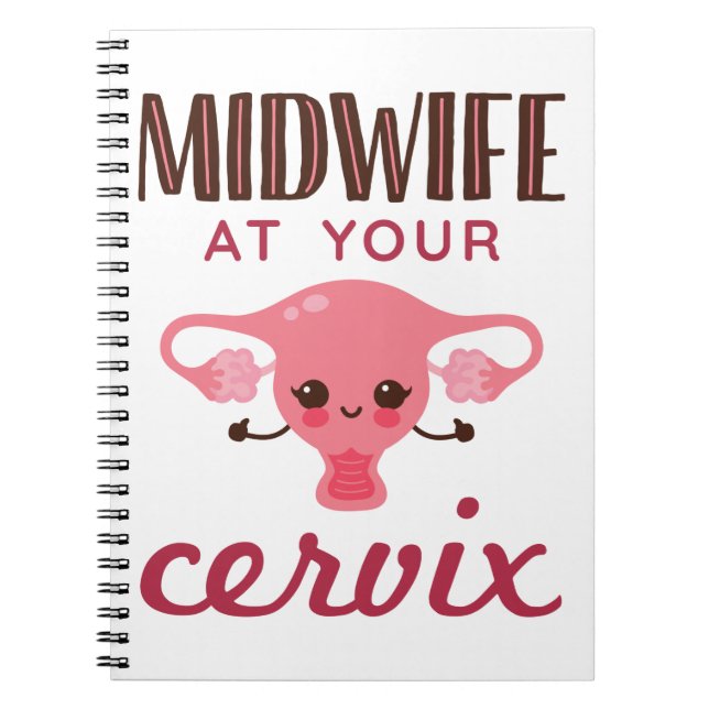 Barnmorska i Cervix Midwives Midwifery Anteckningsbok (Framsidan)