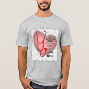 Barnmorska Nurse Red Heart t-shirt