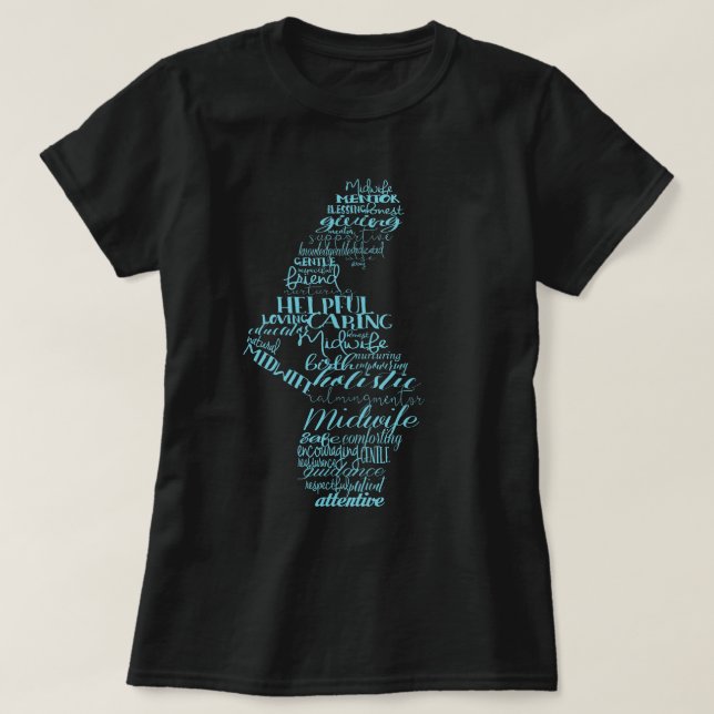 Barnmorskaskjorta T Shirt (Design framsida)