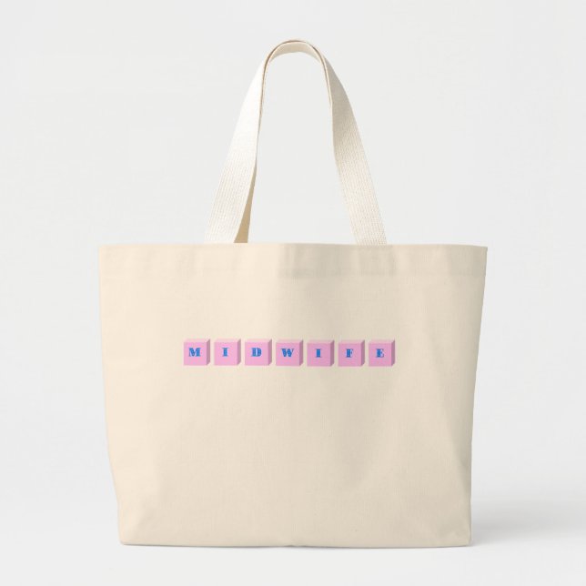 Barnmorskatotot hänger lös jumbo tygkasse (Framsidan)