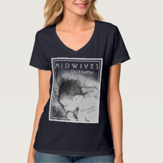 Barnmorskor gör det den bättre advertizingskjortan tee shirt