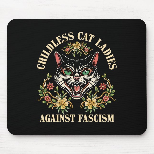 Barnomaterad katt Dam mot fascism 2 Musmatta (Framsidan)