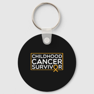 Barnomscancer Suvivor Barncancer Bör A Nyckelring