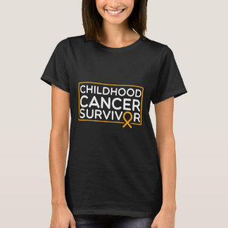 Barnomscancer Suvivor Barncancer Bör A T Shirt