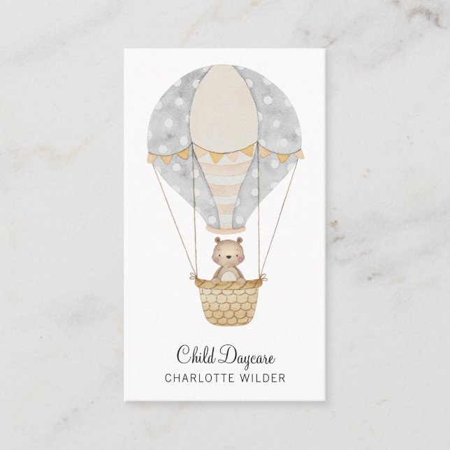 Barnomsorg Daycare Visitkort (Framsida)