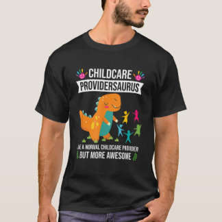 Barnomsorg Providersaurus Dinosaur Childcare Provi T Shirt