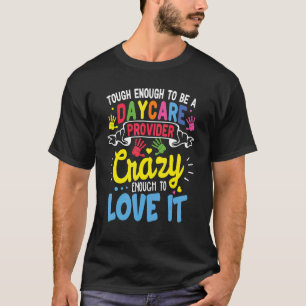 Barnomsorgslärare Kids Children Care Daycare Provi T Shirt