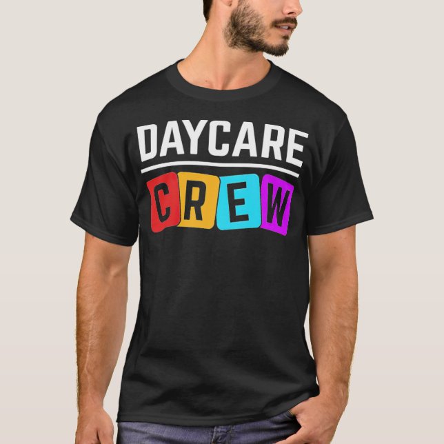 Barnomsorgslärare Squad Daycare antivalentine's da T Shirt (Framsida)