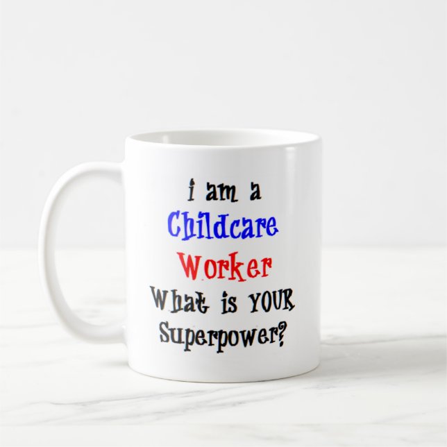 barnomsorgspersonal kaffemugg (Vänster)