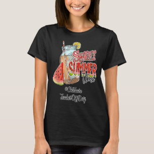 Barnomvårdslärare från Duty Summer Break Sweet Sum T Shirt