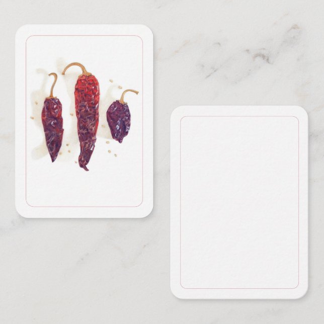 BARNPEPPARE 2.5x3.5 - Platt kort II (Fram/baksida)