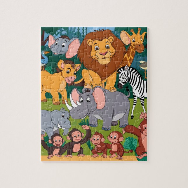 Barnpussel: Roligten för inlärning och dicov Pussel (Vertikal)