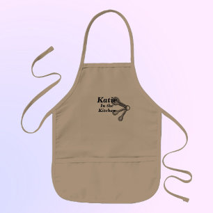 Barns Apron LÄGGER TILL DITT NAMN Boy eller Girl C Barnförkläde