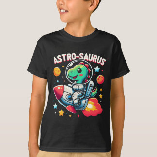 Barns "Astro-Saurus" - Adsible Dinosaur Astronaut T Shirt