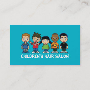 Barns barn Hair Salon Stylist Shop Beauty Visitkort