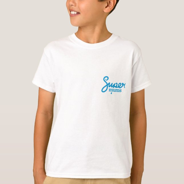 Barns Basic T-Shirt - White (Framsida)