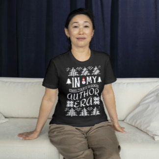 Barns Bok-författartid, skrivprogram X-mas-gåva T Shirt