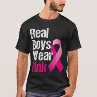 Barns bröstcancer Shirts För barn Real Boys Bära T Shirt