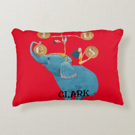 Barns cirkustema prydnadskudde