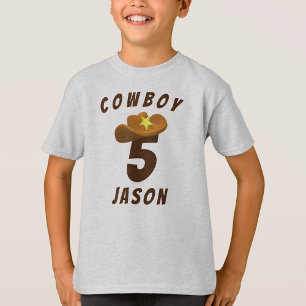 Barns Cowboy Birthday T Shirt