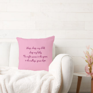 Barns dekorativa kudde med tecknad ekorre