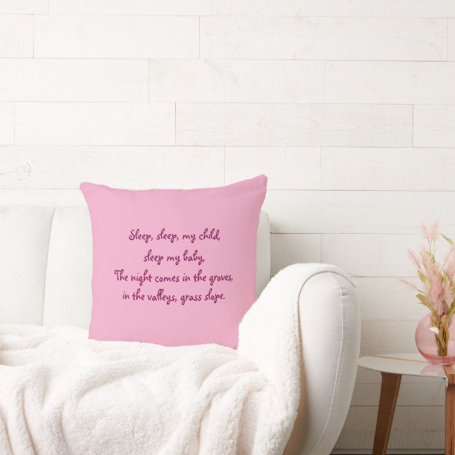 Barns dekorativa kudde med tecknad ekorre (Soffa)