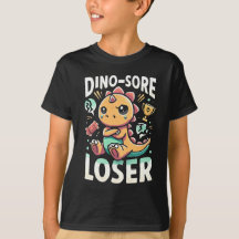 Barns "Dino-Sore Loser" - Ledsen Dinosaur Design