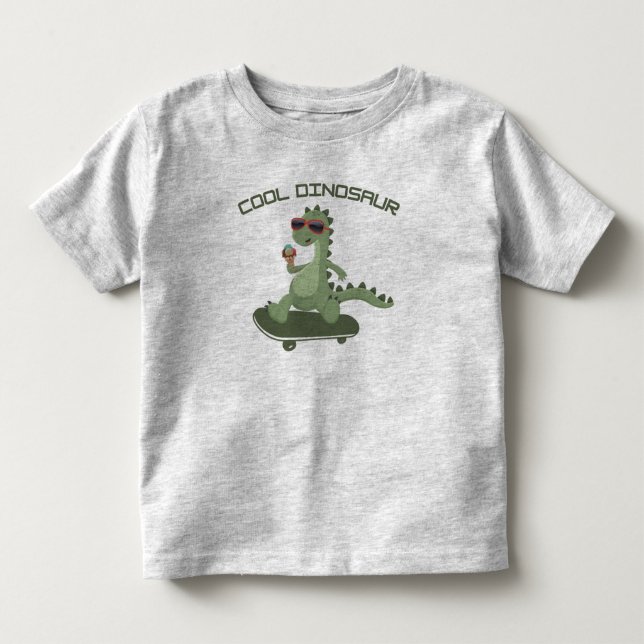 Barns dinosaur t-shirt (Framsida)