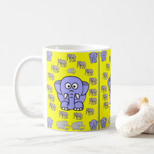 Barns elefant Mugg