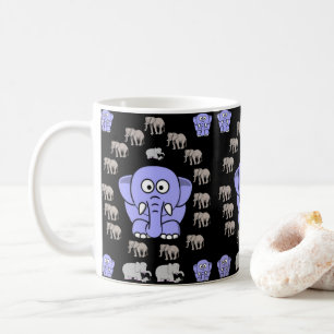 Barns elefant Mugg