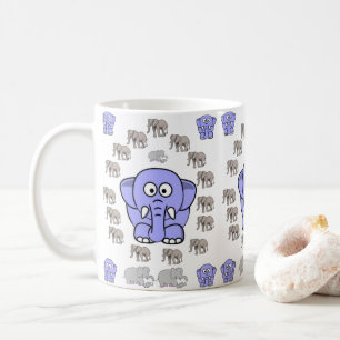 Barns elefant Mugg