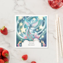 Barns fantastiska Sjöjungfru födelsedag