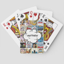 Barns färgstarka Coola Tecken Ansikte Collage Namn