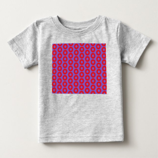 Barns fiskare Donut T Shirt (Framsida)