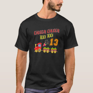Barns födelsedag 13 år gammal Chugga två Twoo Part T Shirt