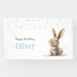 Barns födelsedag Cute Bunny Grattis på födelsedage