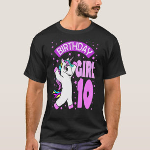 Barns födelsedag Girl 10th Birthday Girl Princess  T Shirt