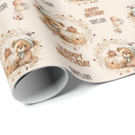 Barns födelsedag hösten hösten 2:a födelsedag presentpapper