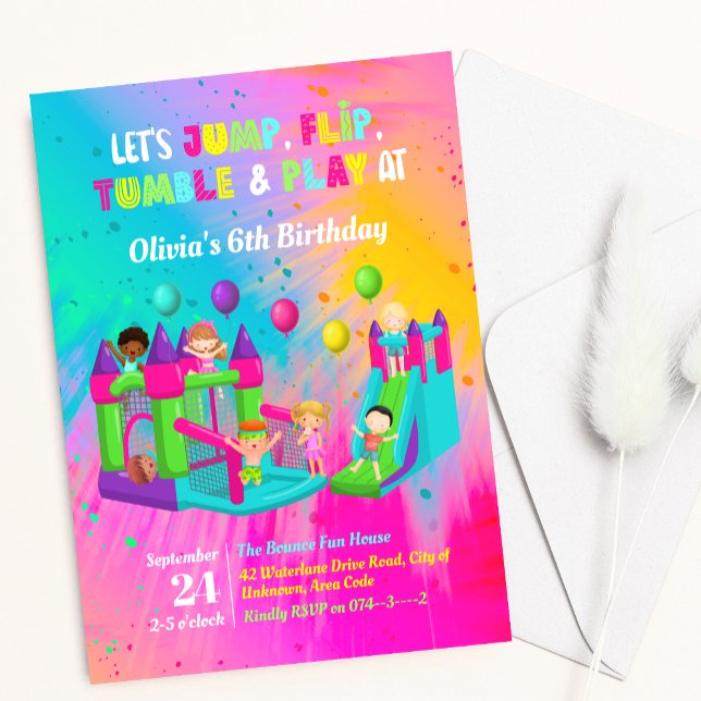 Barns födelsedag inbjudningar (Skapare uppladdad)