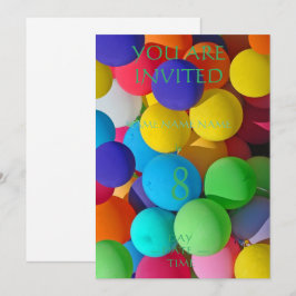 barns födelsedag inbjudningar