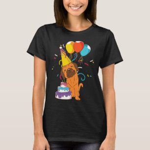 Barns födelsedag Party Cute Hund Animal Pet Owner T Shirt