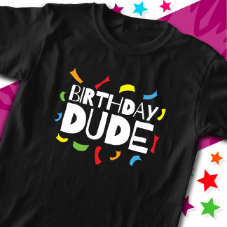Barns födelsedag Party Firande, födelsedagstjustar T Shirt
