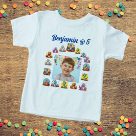 Barns födelsedag Party T shirt Baby Dinosaur Theme