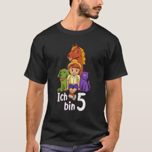Barns födelsedag Shirt Farm u2013 5th Birthday Boy T
