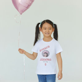 Barns Födelsedagsfest Guest of Honor Photo T Shirt