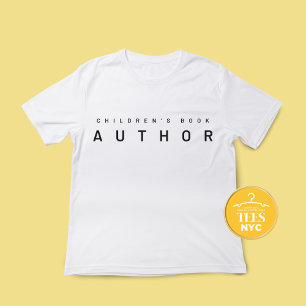 Barns författare i Bok Unisex T-shirt