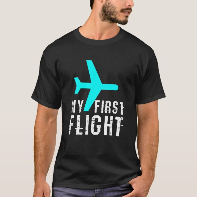 Barns första flygning t shirt (Framsida)