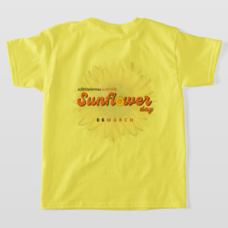 Barns grundläggande T-Shirt - Nationell solrosdag
